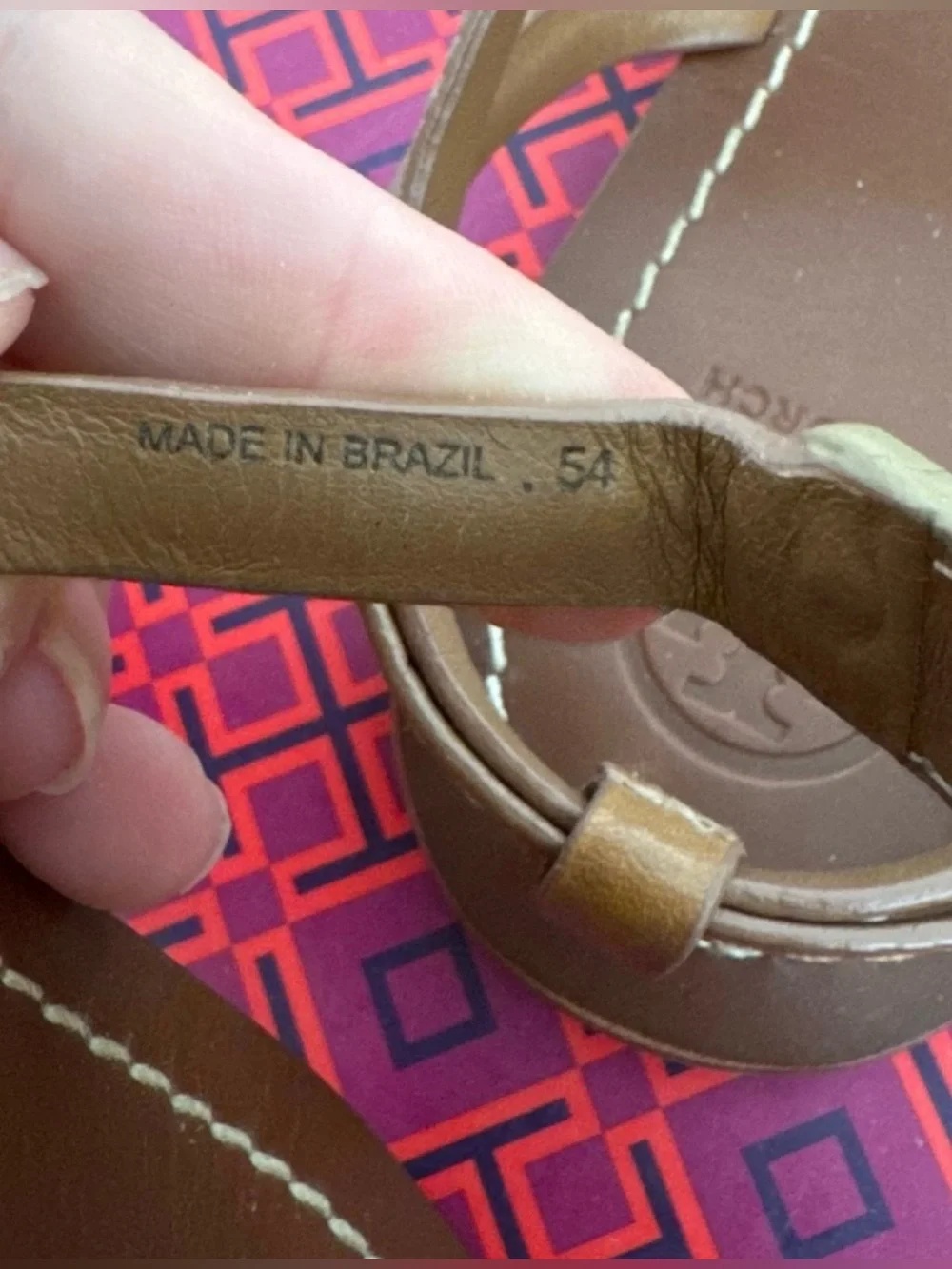 Tory Burch Chandler Flat Sandal - SIZE 10.5